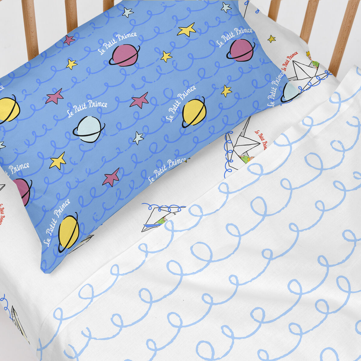 Bädset för spjälsäng HappyFriday Le Petit Prince Navire  Multicolour